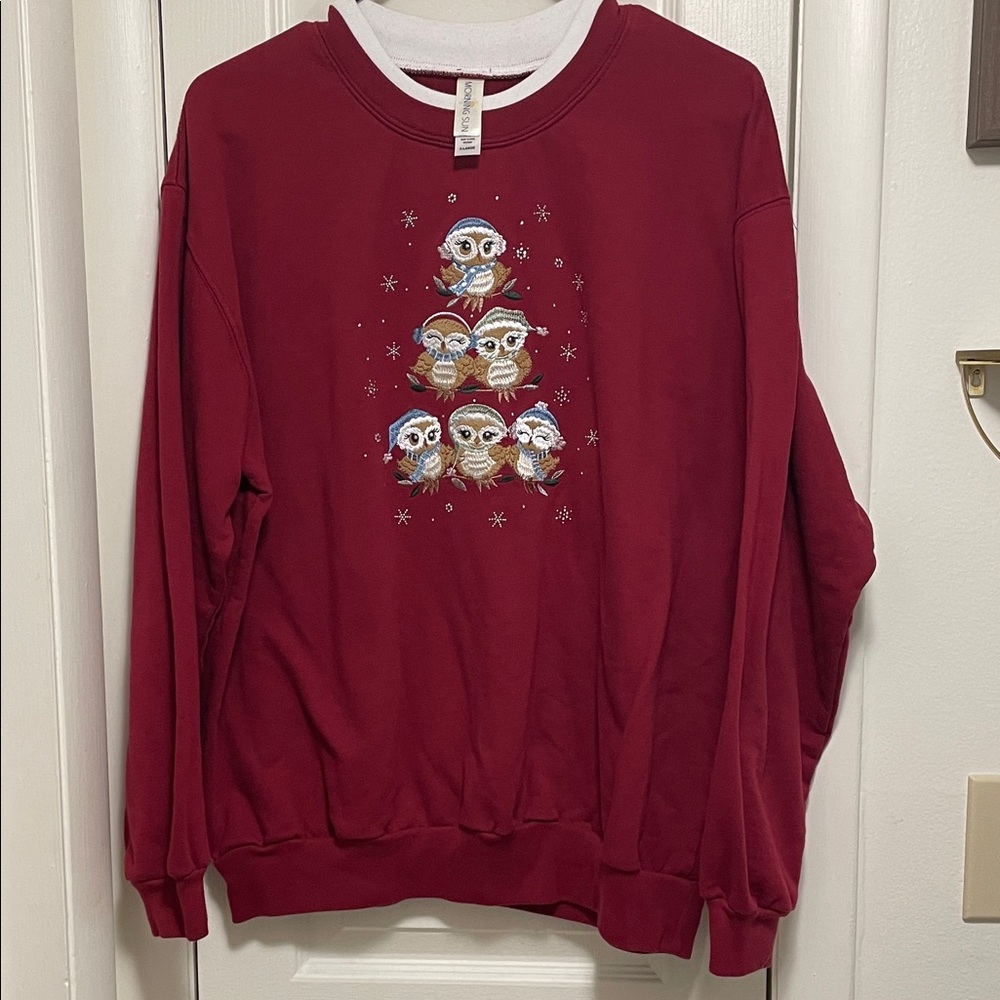 Women's Red Owl Sweatshirt